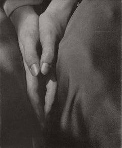 Vintage Stieglitz, Hands, Dorothy Norman, Alfred Stieglitz Memorial Portfolio (after)