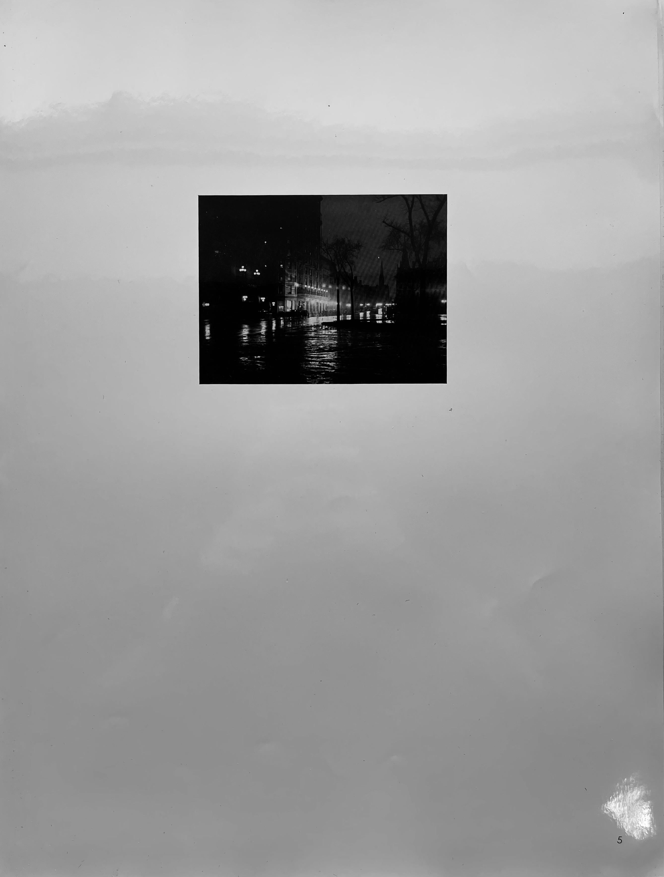 Stieglitz, Night, New York, Alfred Stieglitz Memorial Portfolio (d'après) en vente 6
