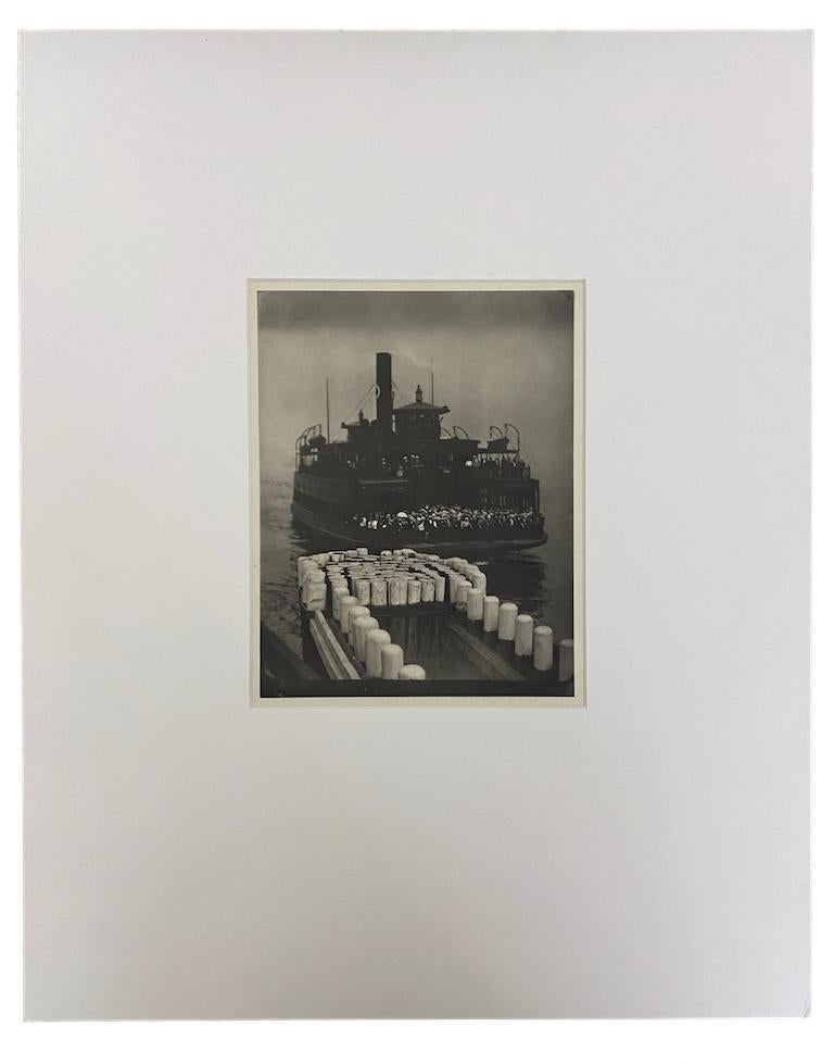 Alfred Stieglitz The Ferry Boat by Alfred Stieglitz, 1910, Photogravure, Photography For Sale