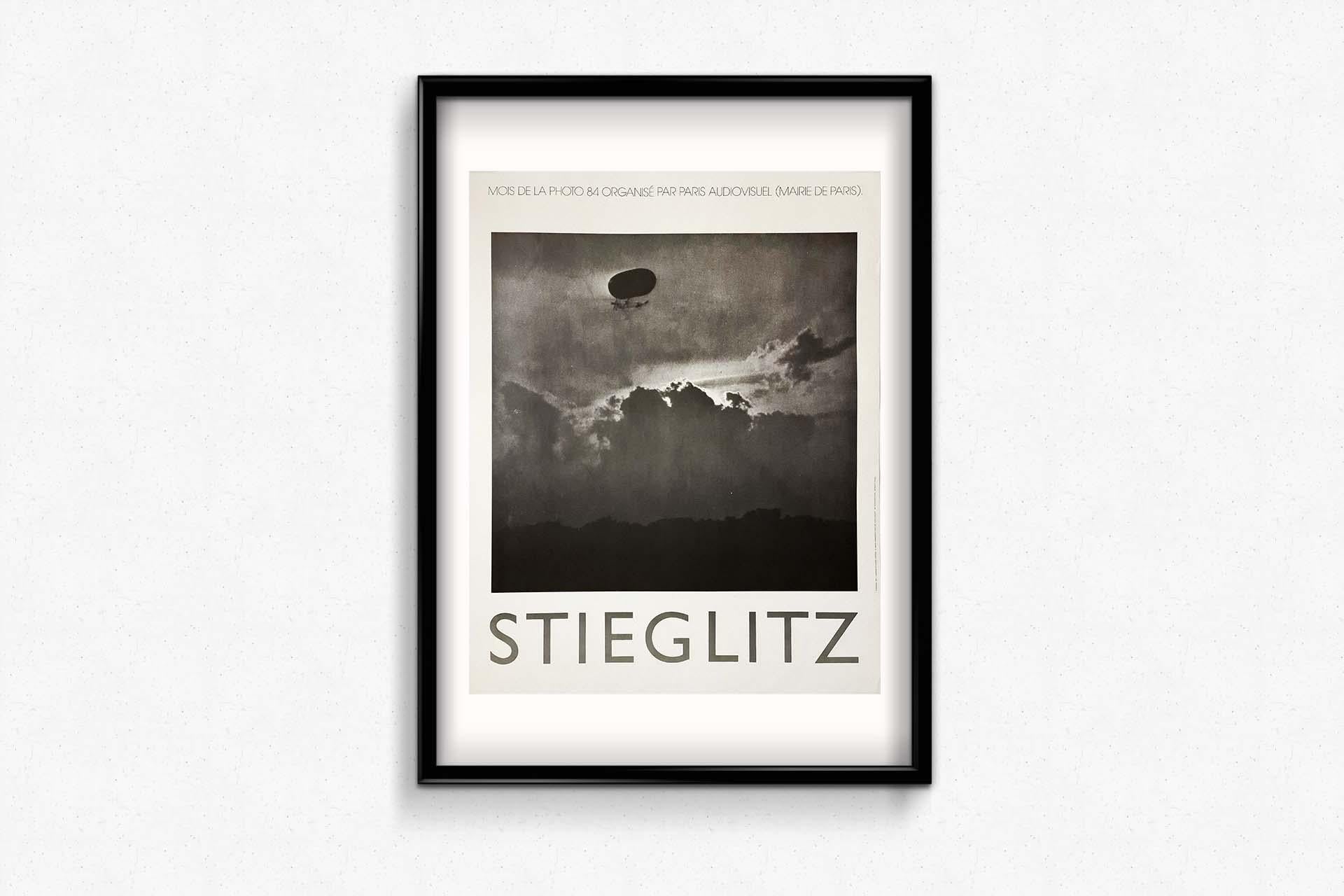 1984 Photo original poster by Stieglitz - Paris For Sale 1