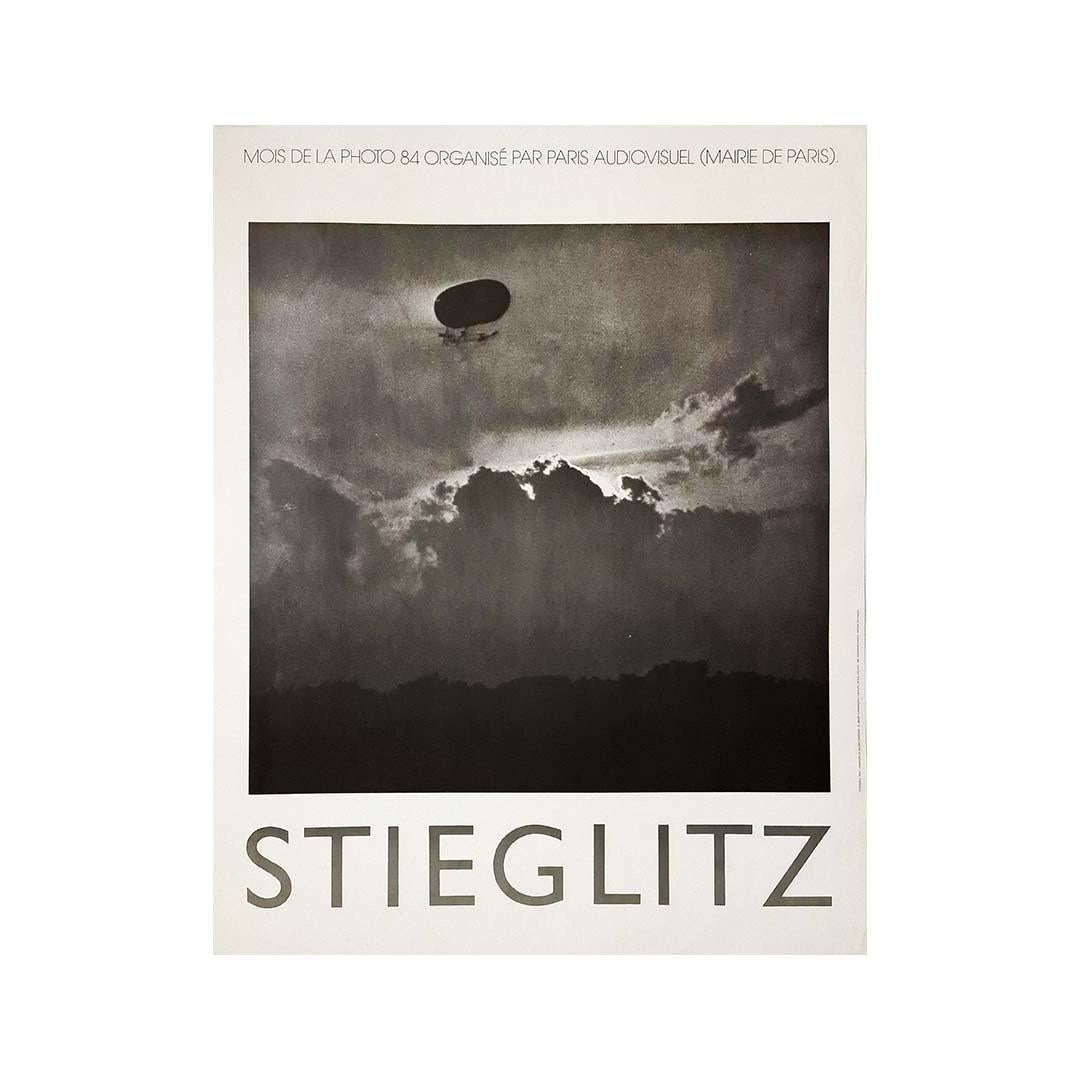 1984 Photo original poster by Stieglitz - Paris - Print by Alfred Stieglitz