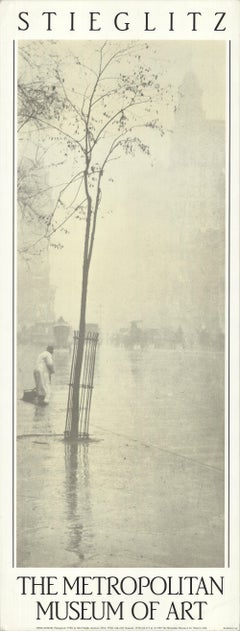 1989 Alfred Stieglitz 'Spring Showers' Photographie USA Lithographie Offset