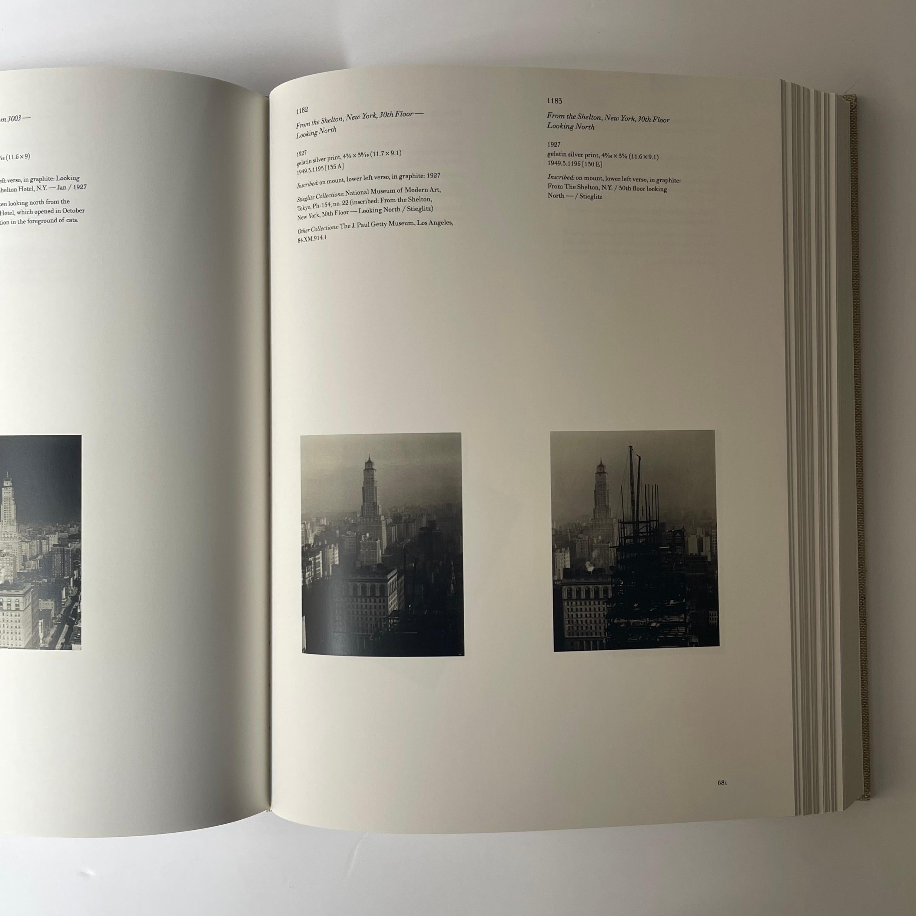 Alfred Stieglitz, The Key, Set Volume I & II 
Published by National Gallery of Art/Harry N. Abrams, New York, 2002

Few individuals have exerted as profound an influence on 20th-century American art and culture as Alfred Stieglitz (1846-1964). This