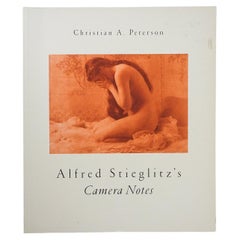 Retro Alfred Stieglitz's Camera Notes Book