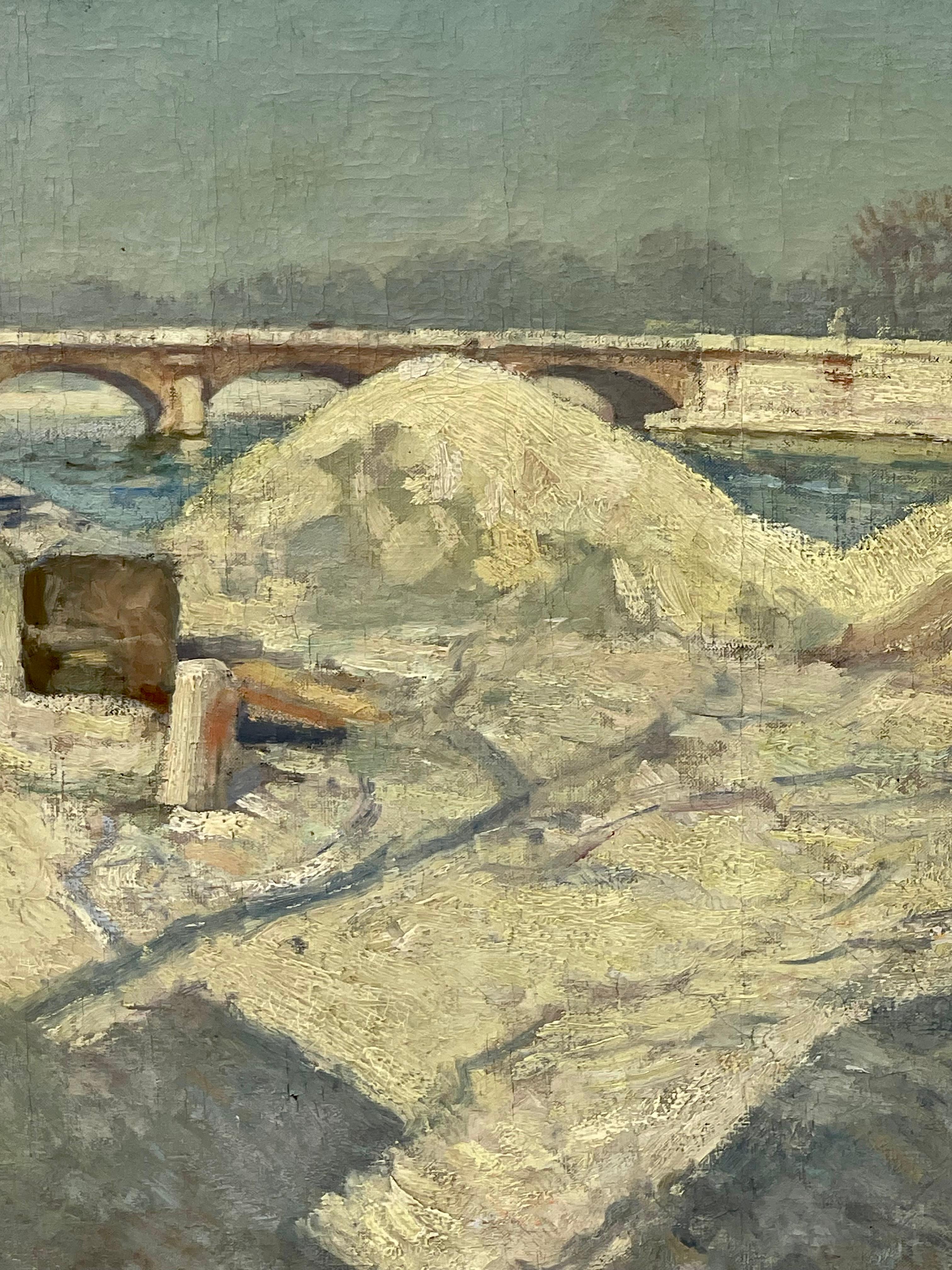 Alfred SWIEYKOWSKI — The Seine At The Pont Of The Concorde For Sale 2