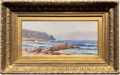 Costa dell'isola di Grand Manan di Alfred Thompson Bricher (americano: 1837-1908)