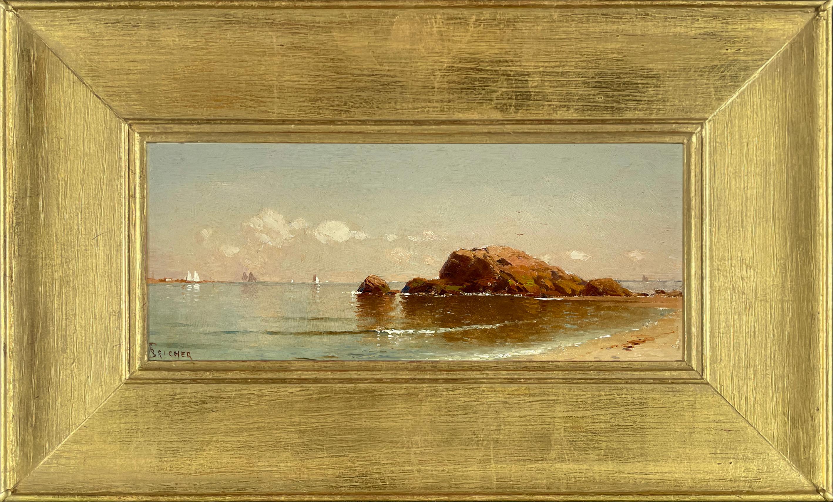 Paisaje marino costero - Painting de Alfred Thompson Bricher