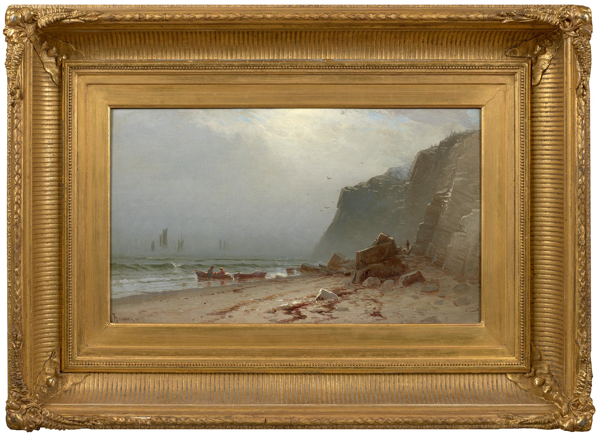 Lifting Fog, Grand Manan - Painting by Alfred Thompson Bricher