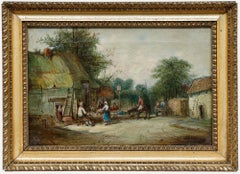 Alfred Vickers (1853-1919) - Late 19th Century Oil, The Golden Lion