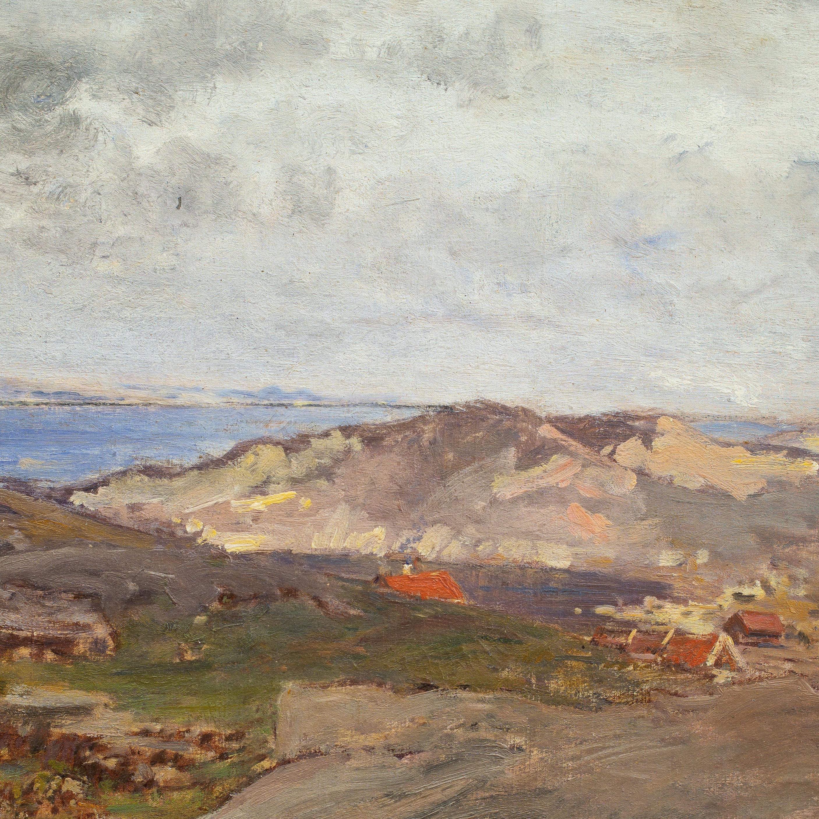Day d'été de la côte ouest de la Suède par l'impressionniste suédois Alfred Wahlberg en vente 3