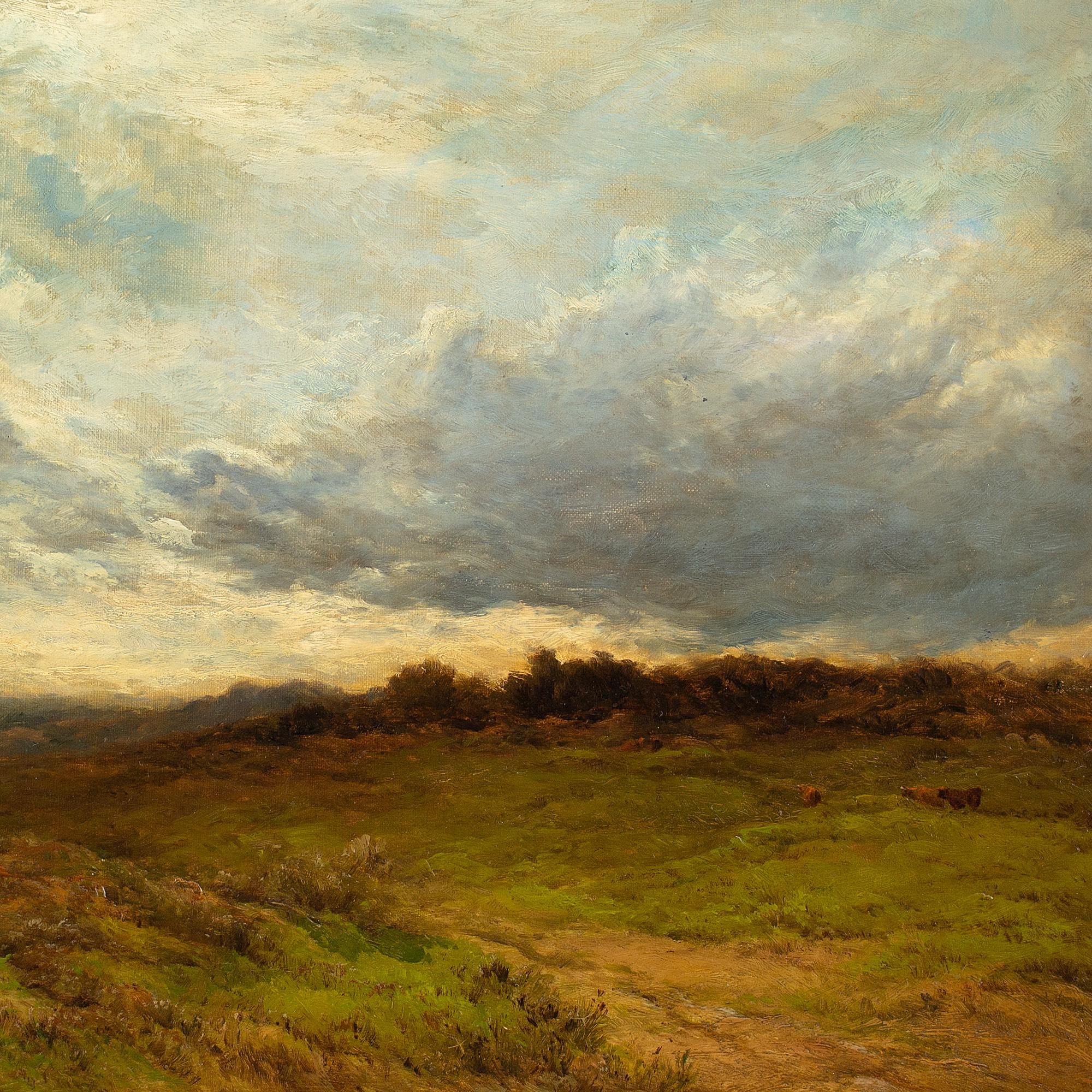 Alfred Walter Williams, Near Widecombe, Dartmoor, Devon, peinture à l'huile 3