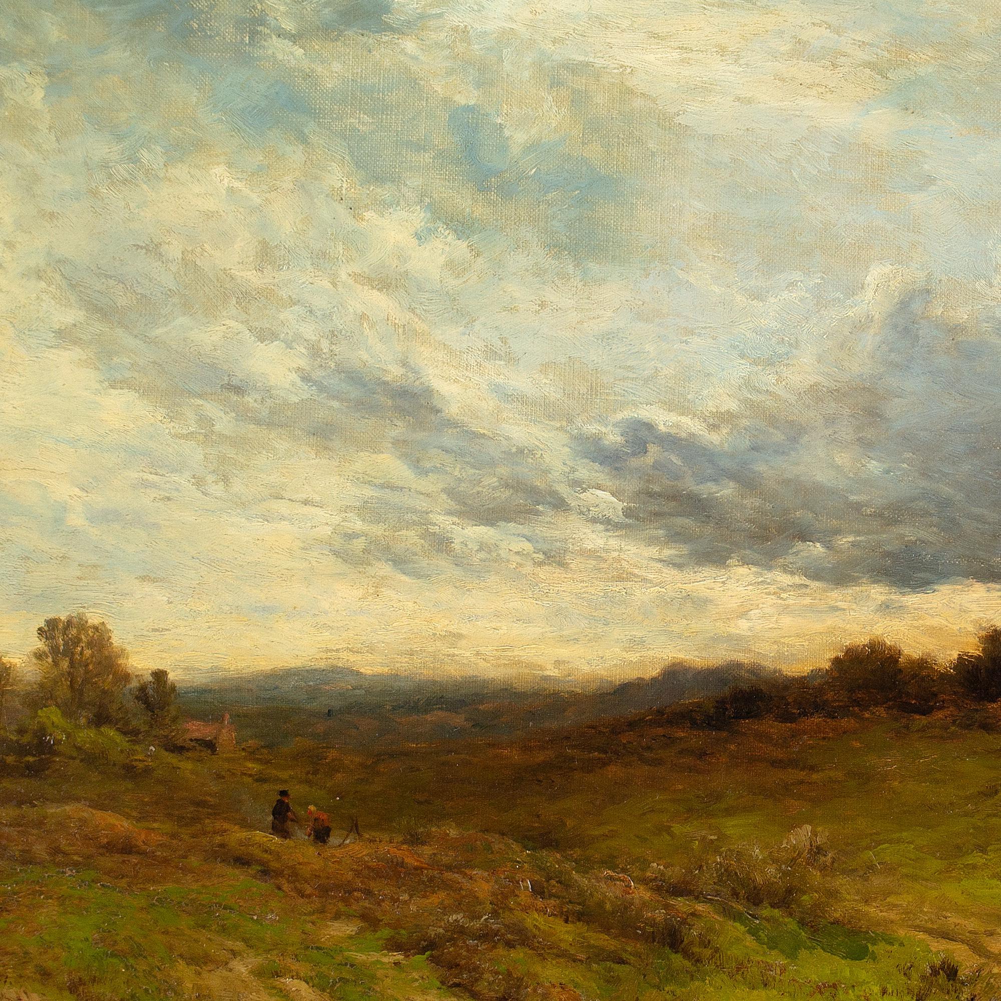 Alfred Walter Williams, Near Widecombe, Dartmoor, Devon, peinture à l'huile 4