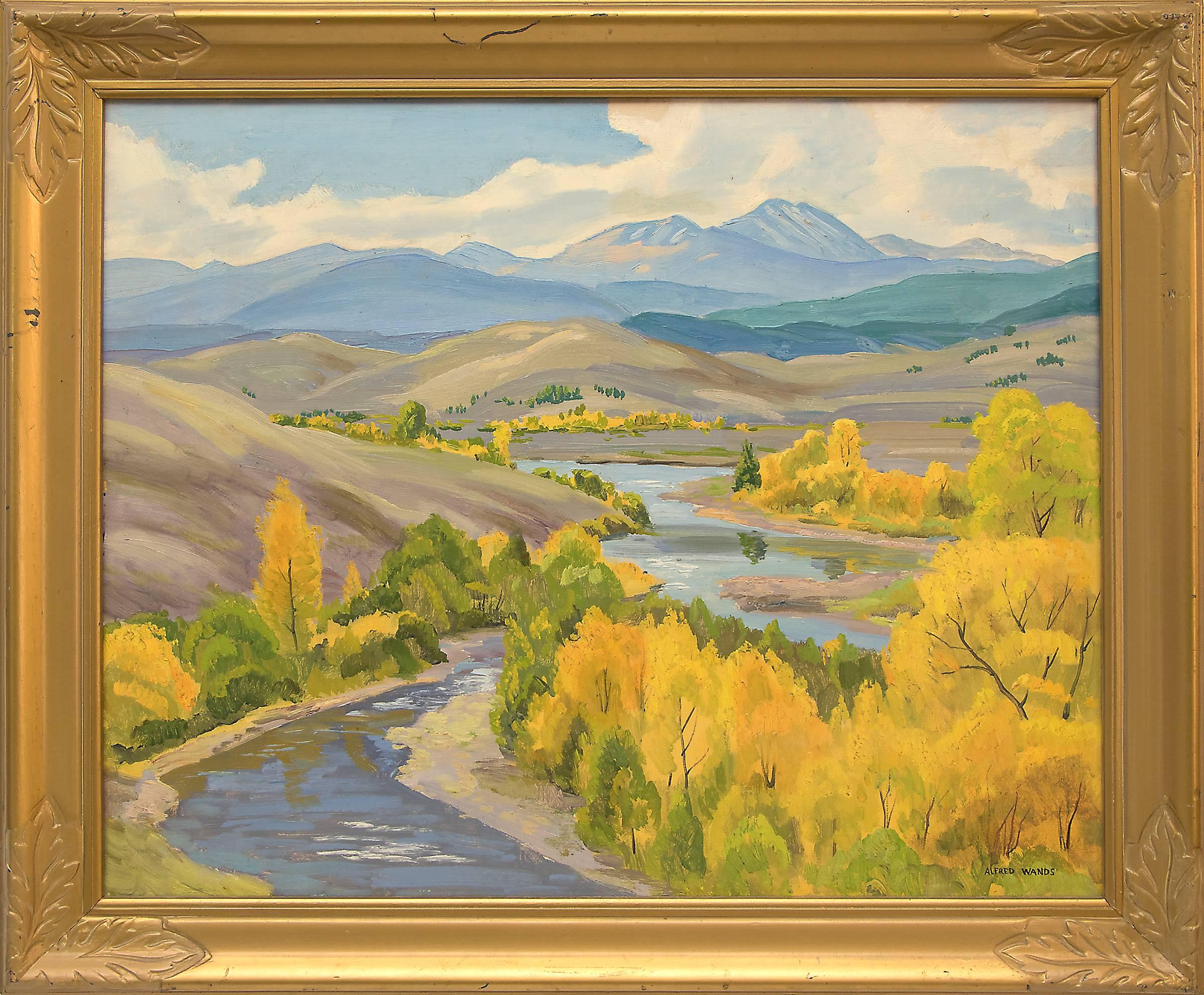 Alfred Wands Figurative Painting - Colorado River