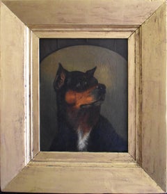 Un ami noble (peut-être un Manchester terrier)