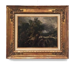 Alfred Parsons "Landscape"  Late 19th Century Oil Panel English School Painter