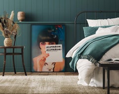 "Alfredo, Alfredo", Czech A1 Film Movie Poster, 1974, Vaca