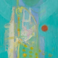 Juego de Vitrales - Formas geométricas abstractas, Arte en tonos pastel, Stained glass