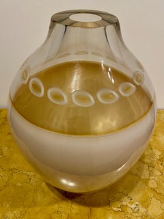 Alfredo Barbini (1912 - Murano - 2007). A Murano 1970s Large Vase.