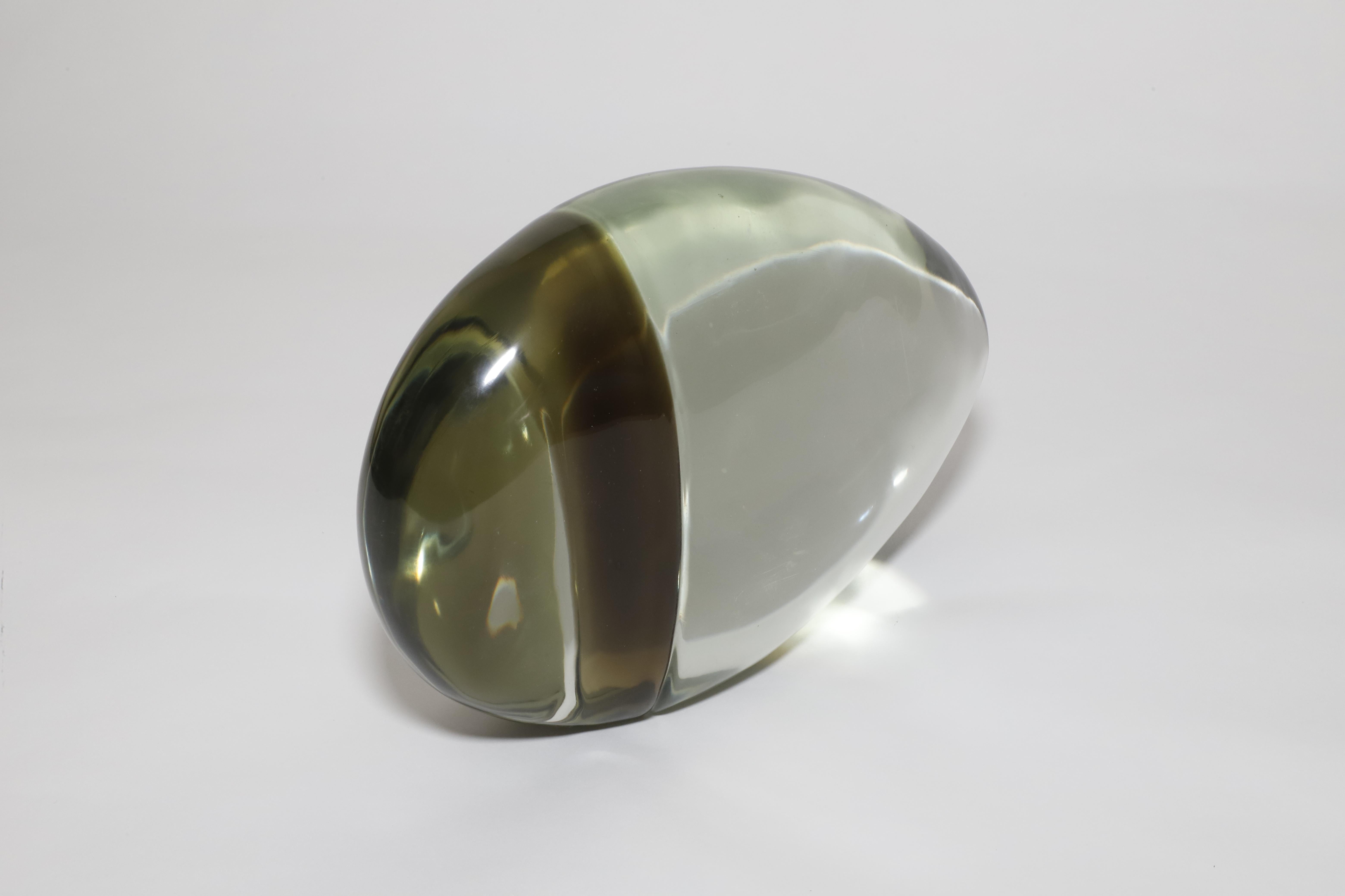 Alfredo Barbini 1962 Hand-blown Glass Sculpture In Good Condition For Sale In New York, NY