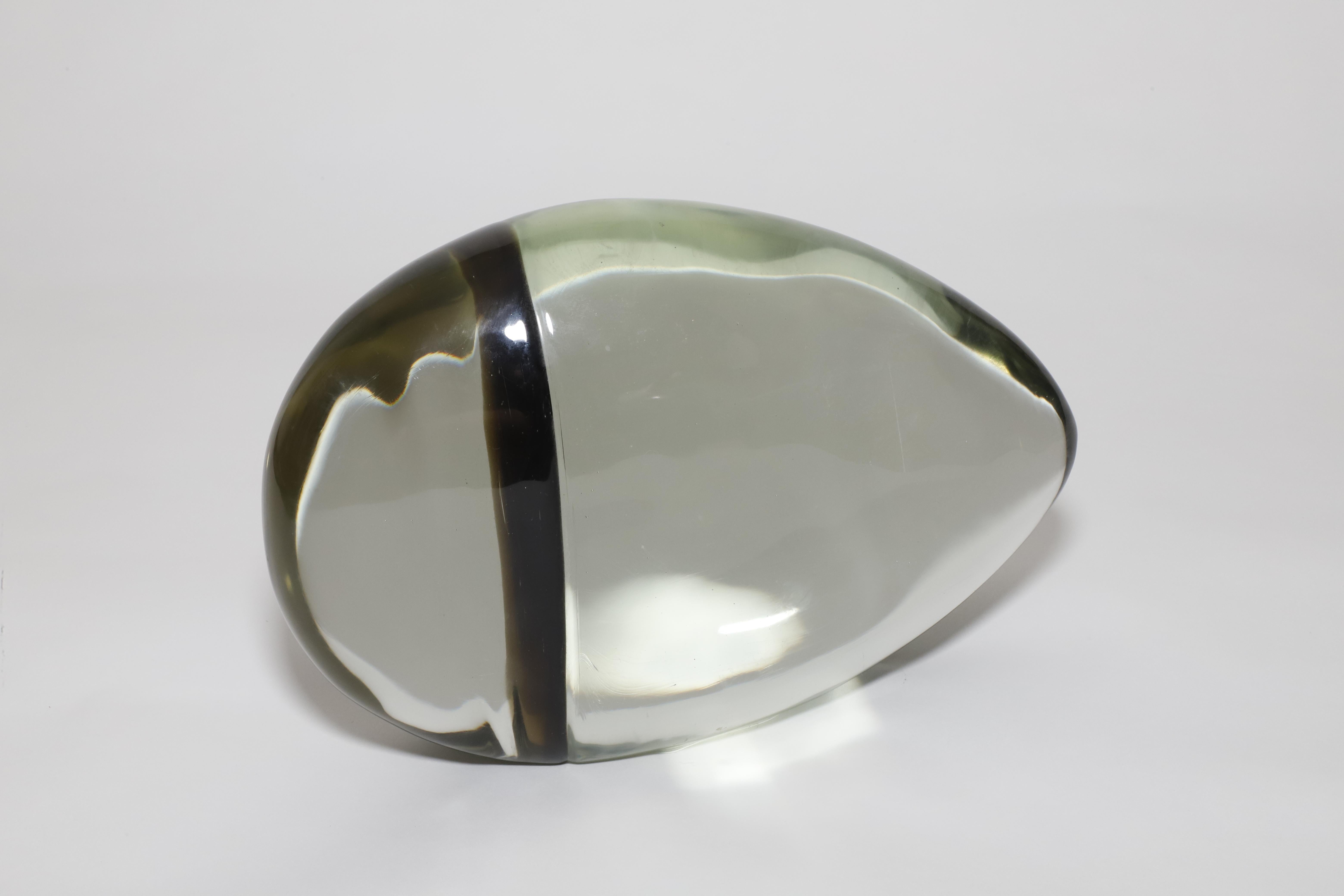 20th Century Alfredo Barbini 1962 Hand-blown Glass Sculpture For Sale