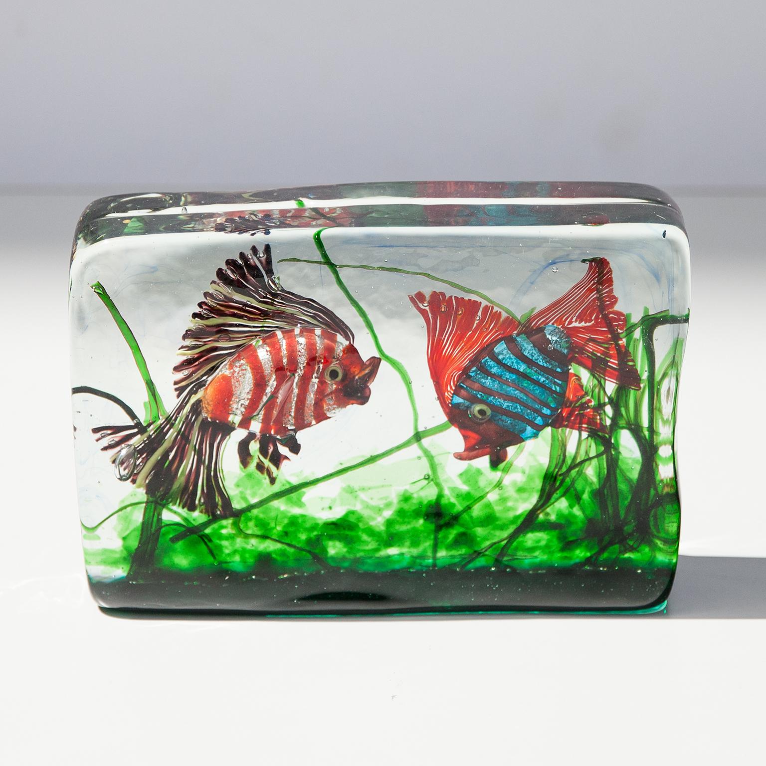 murano aquarium block