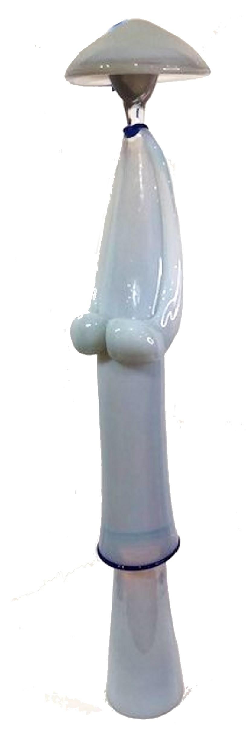 Alfredo Barbini, Chinesische Frau, Modernistische Murano-Glasskulptur, ca. 1960er Jahre im Angebot 3