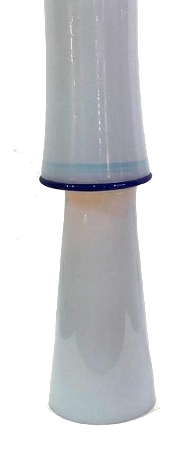 Alfredo Barbini, Chinesische Frau, Modernistische Murano-Glasskulptur, ca. 1960er Jahre (Handgefertigt) im Angebot