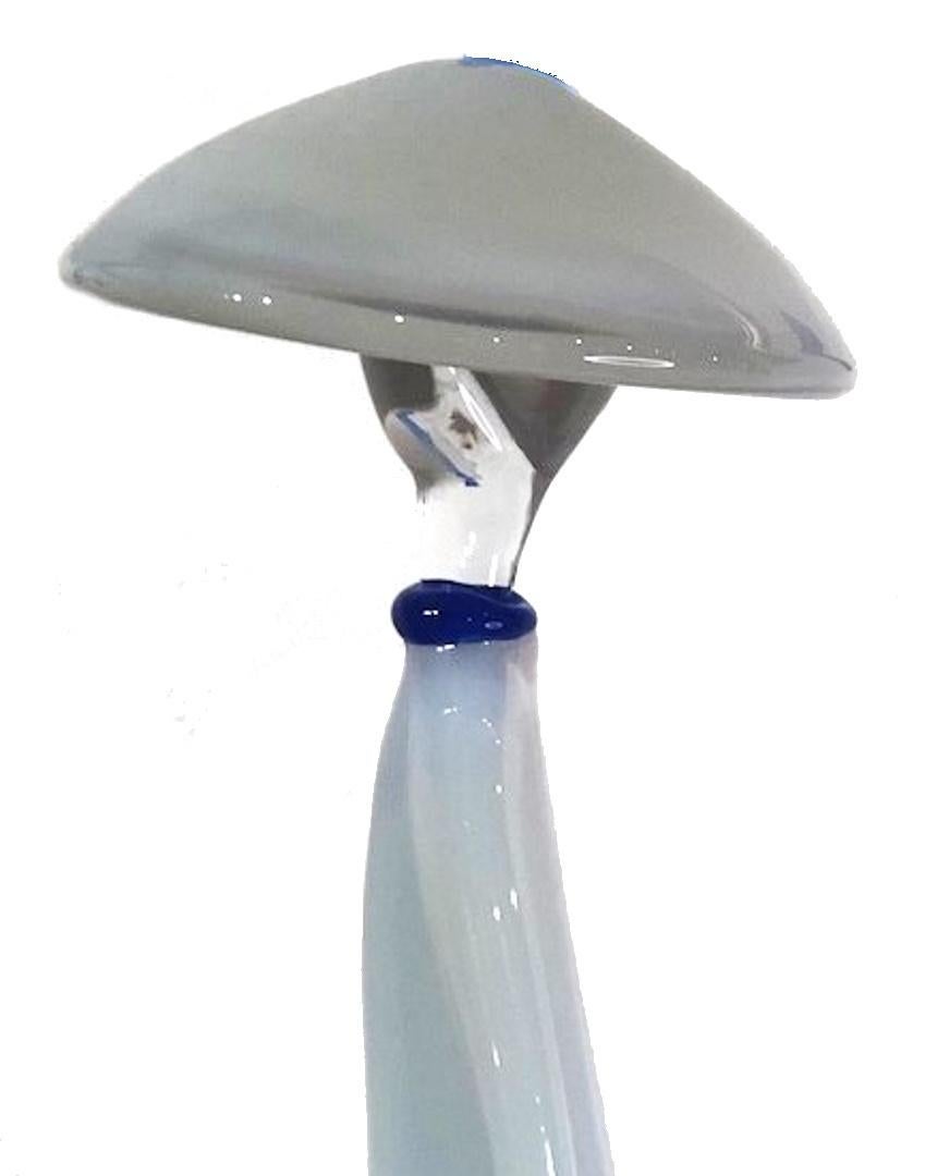 Alfredo Barbini, Chinesische Frau, Modernistische Murano-Glasskulptur, ca. 1960er Jahre (Mitte des 20. Jahrhunderts) im Angebot