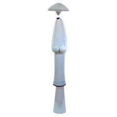 Alfredo Barbini, Chinesische Frau, Modernistische Murano-Glasskulptur, ca. 1960er Jahre
