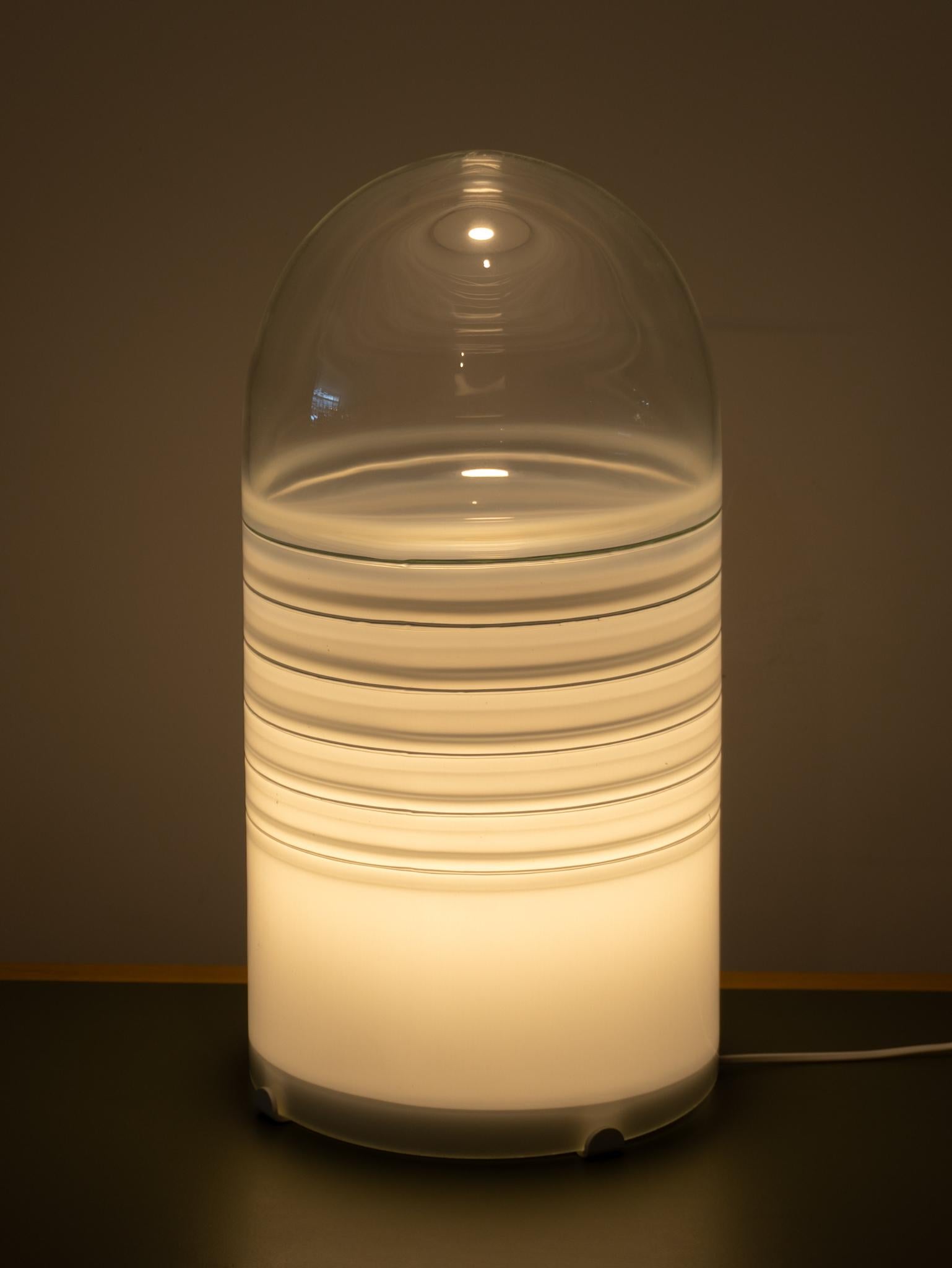 Alfredo Barbini Steh-/Tischlampe, 1970er Jahre, Murano (Italienisch) im Angebot