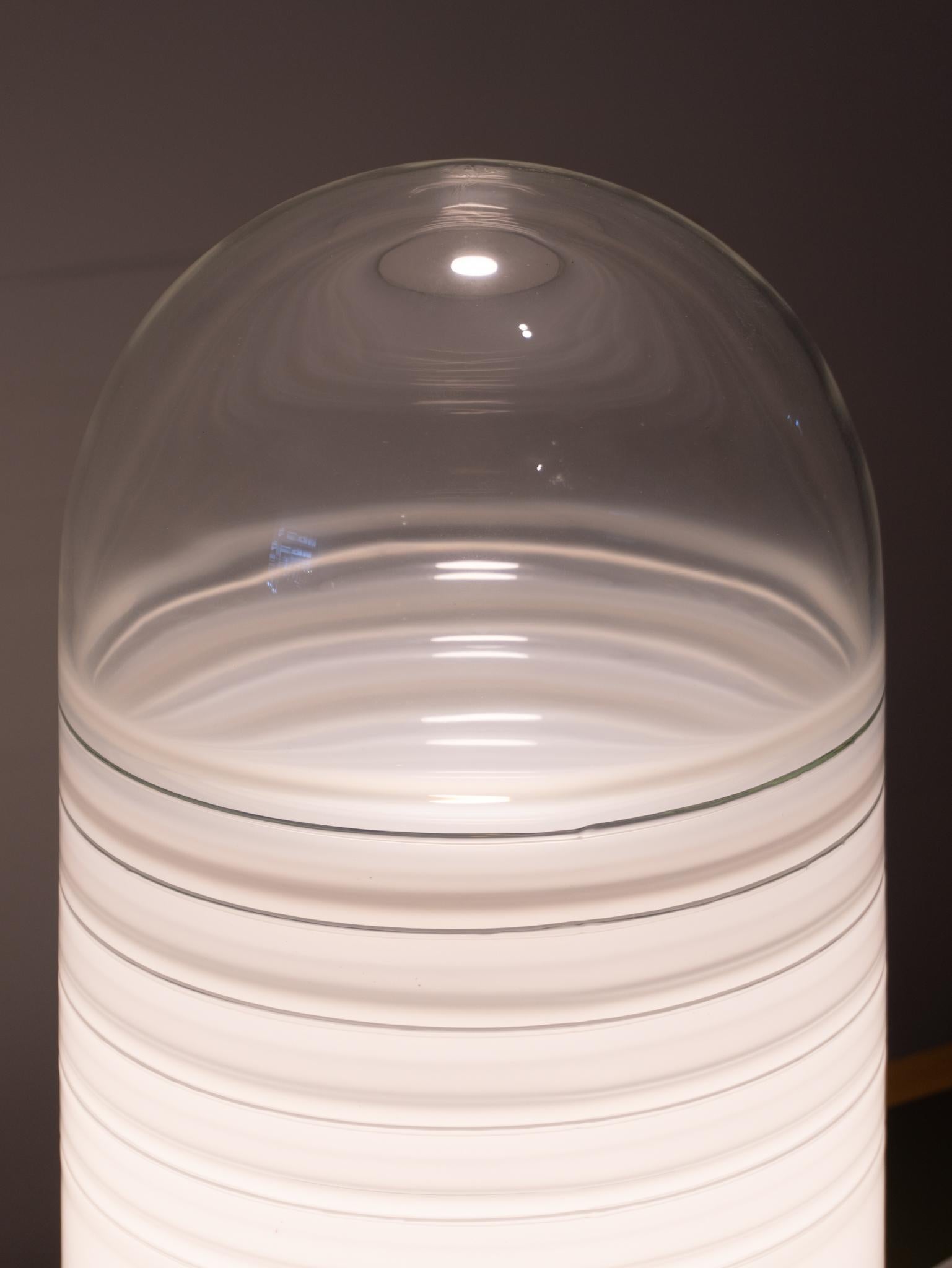 Alfredo Barbini Steh-/Tischlampe, 1970er Jahre, Murano (Handgefertigt) im Angebot