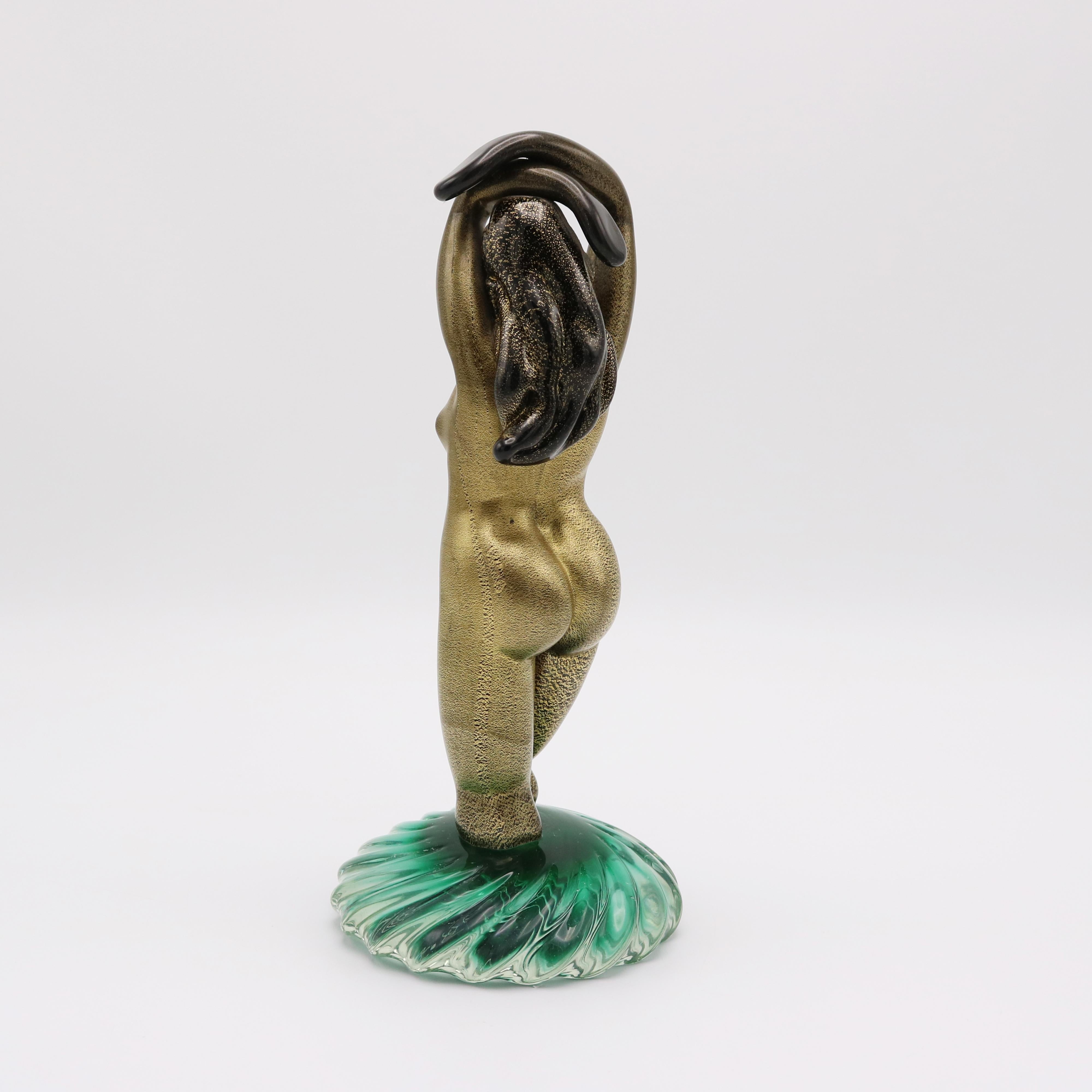 Alfredo Barbini Escultura italiana de vidrio artístico Italiano en venta