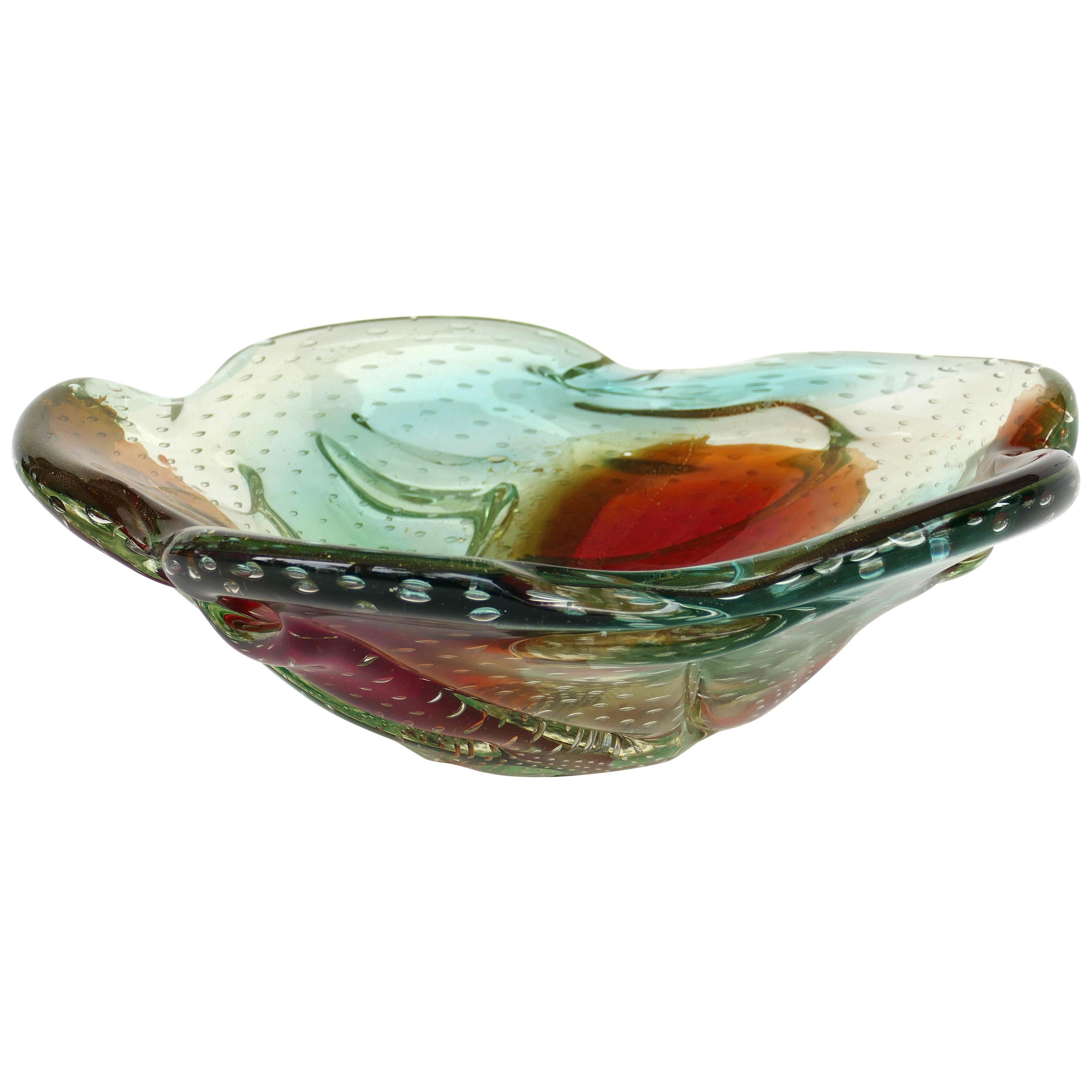 Barbini Murano Vase or Bowl For Sale at 1stDibs