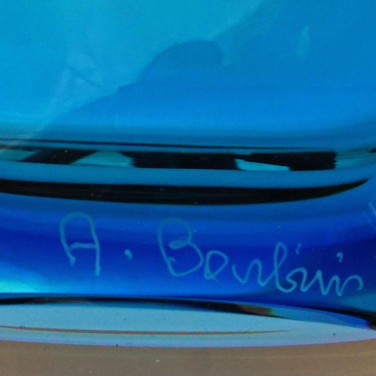 Alfredo Barbini Large Vase "Doppio Incalmo", Venice, circa 1965 For