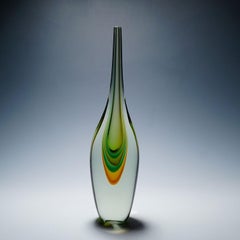 Alfredo Barbini Large Vetro Sommerso Vase Venice ca. 1960s