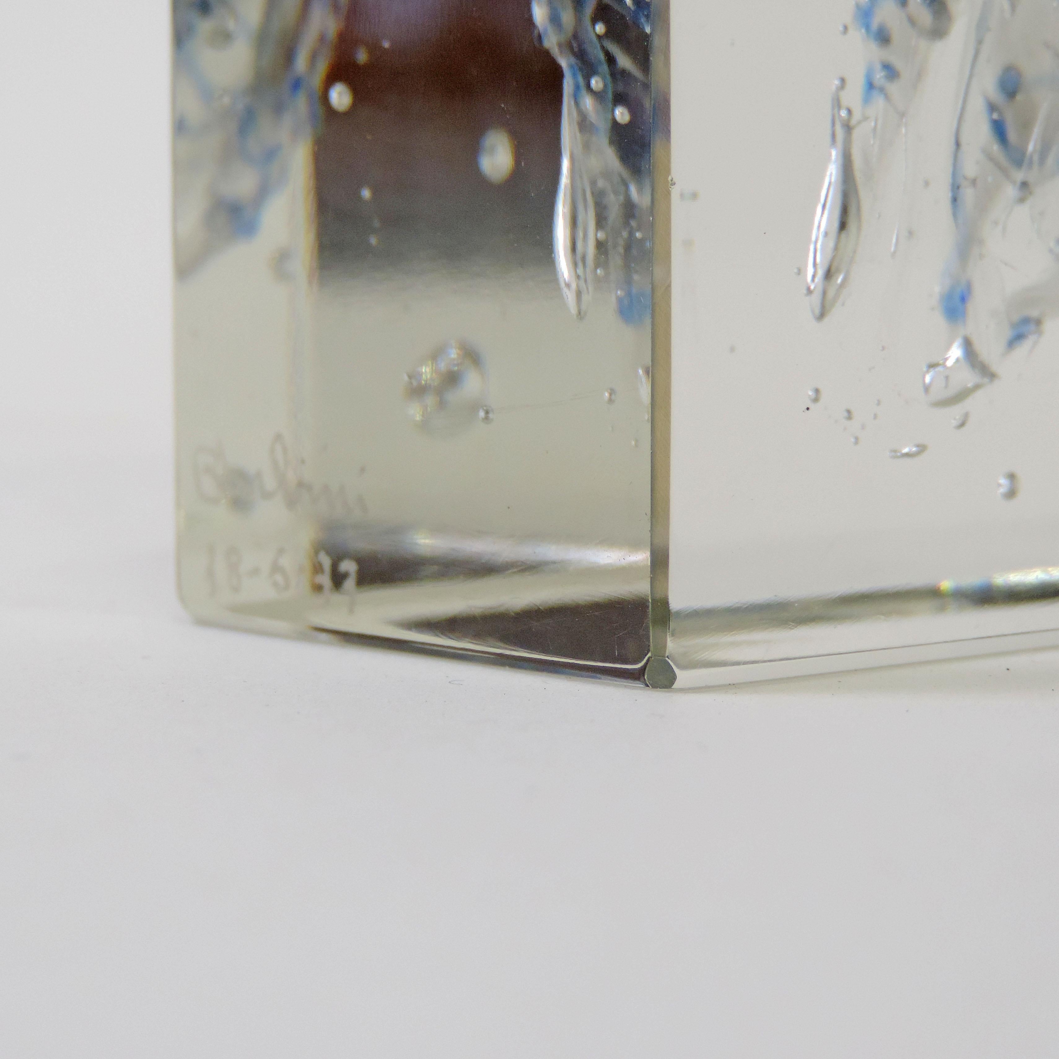 Alfredo Barbini Medusa Murano Glass Aquarium, Italy, 1977 In Excellent Condition In Milan, IT