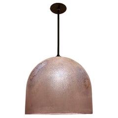 Suspension en verre de Murano Alfredo Barbini "Medusa" 1960s