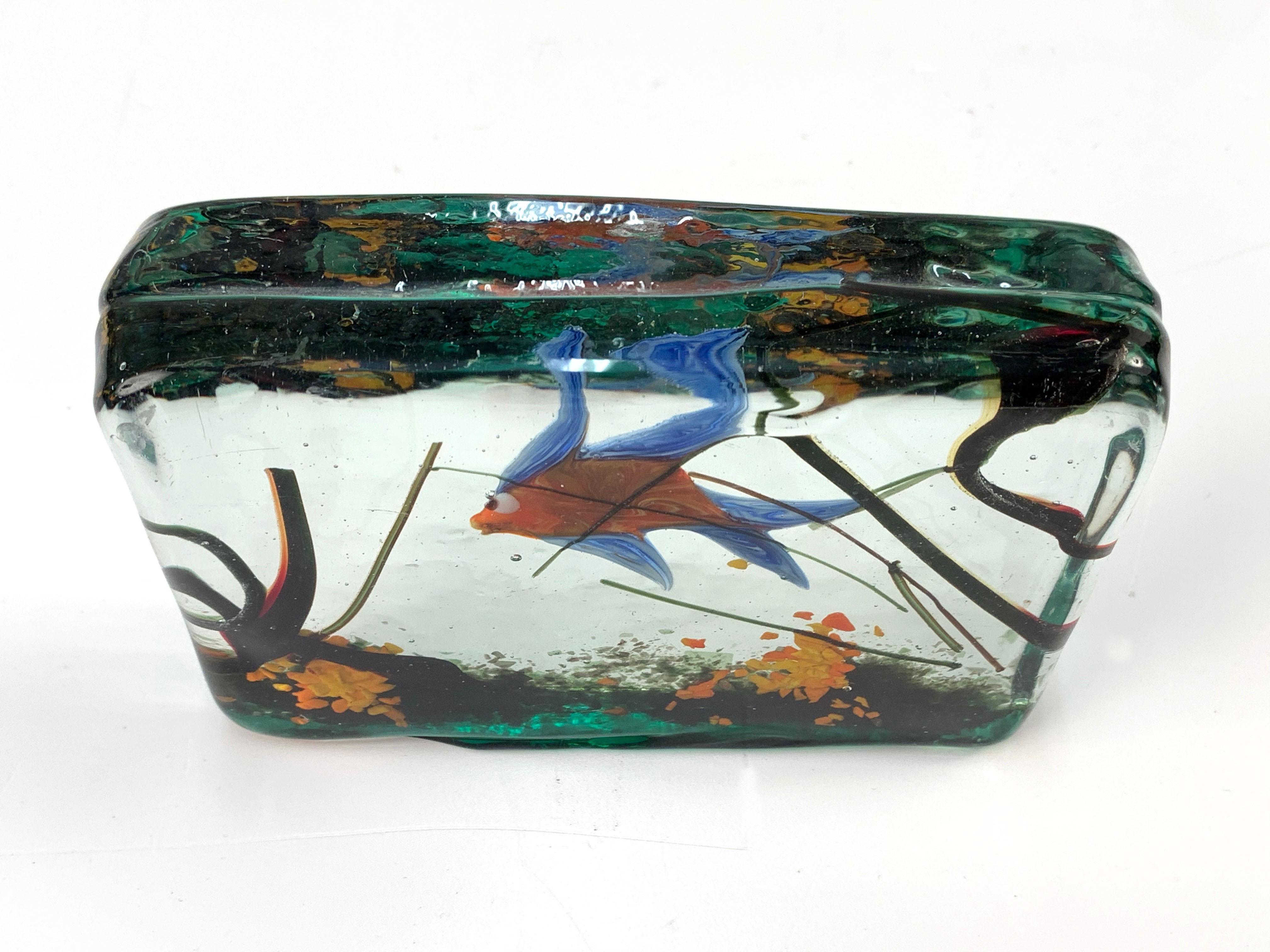 Alfredo Barbini Midcentury Murano Glass 