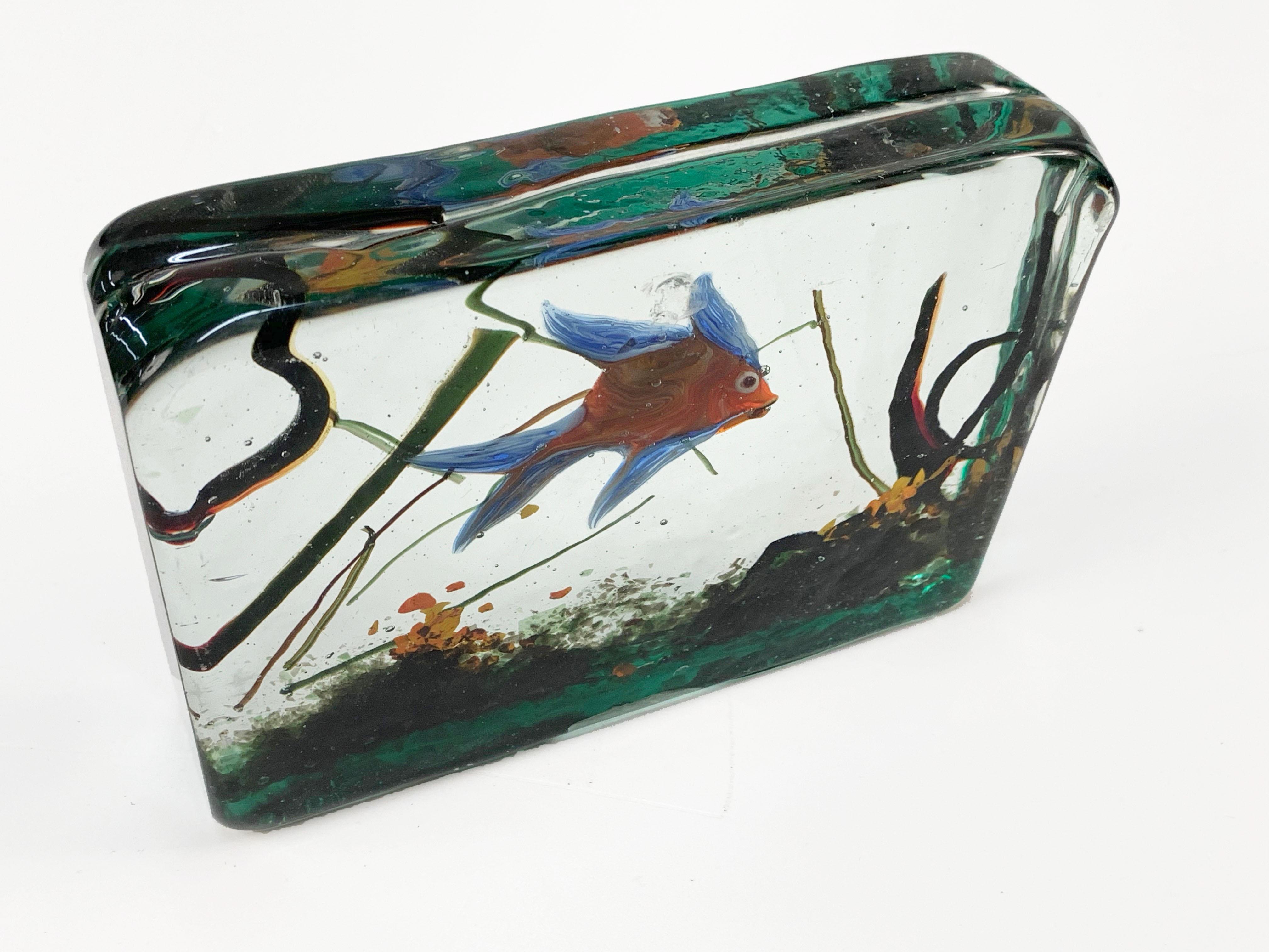 Alfredo Barbini Midcentury Murano Glass 