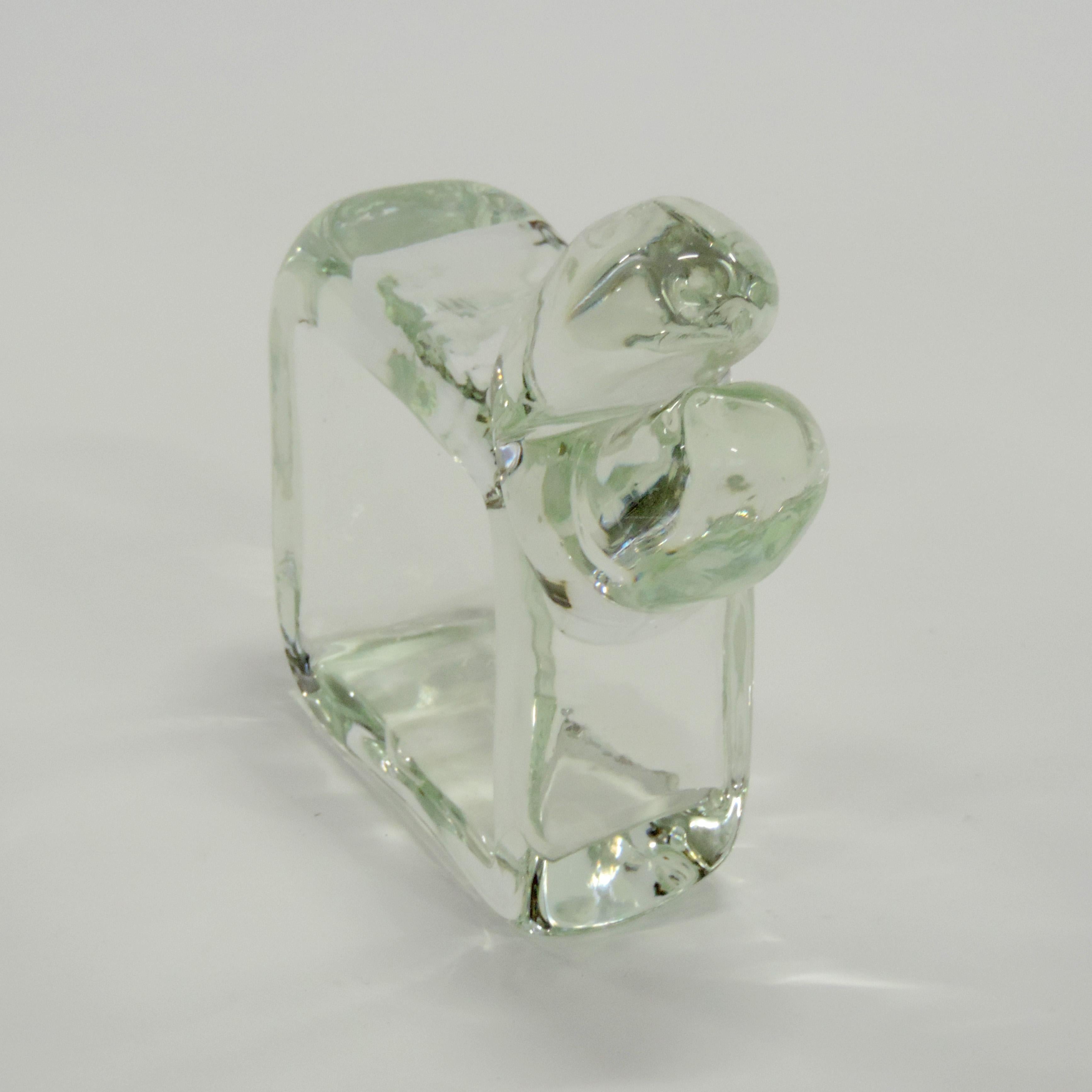 Alfredo Barbini Murano Glass Animal, Italy, 1960s In Excellent Condition For Sale In Milan, IT