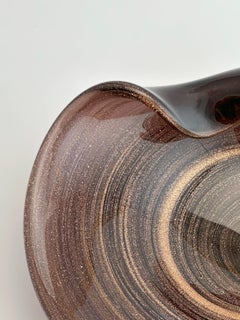Large Murano Glass Centrepiece Bowl by Alfredo Barbini, Italy, 1970s