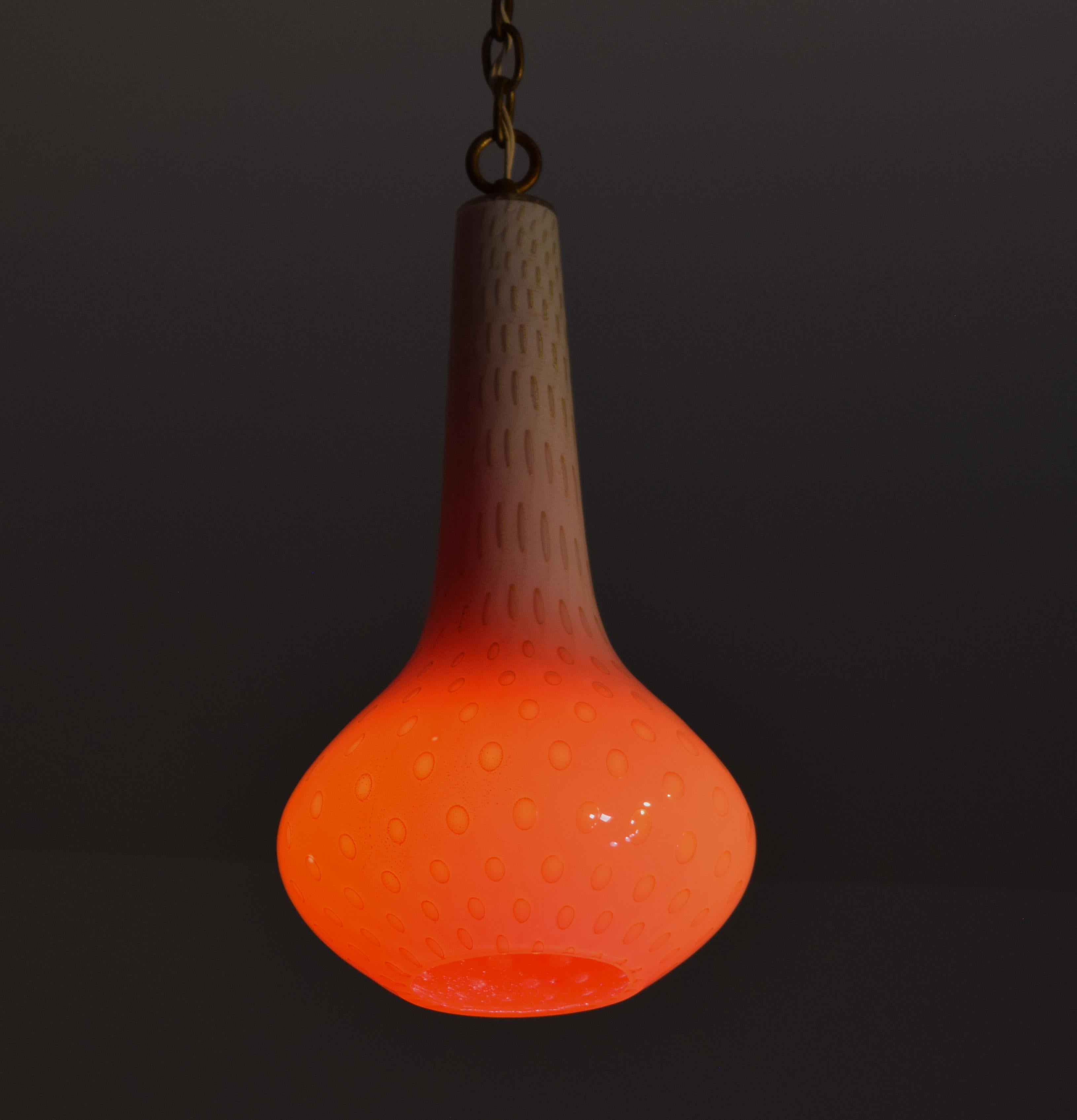 Alfredo Barbini Pendant Lamp For Sale 2
