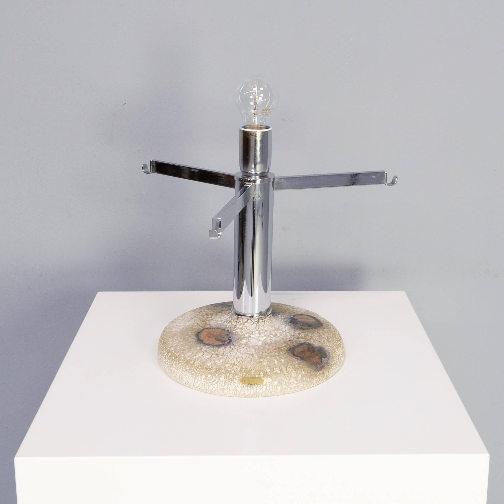 Alfredo Barbini Scavo Glass Medusa Table Lamp For Sale 3