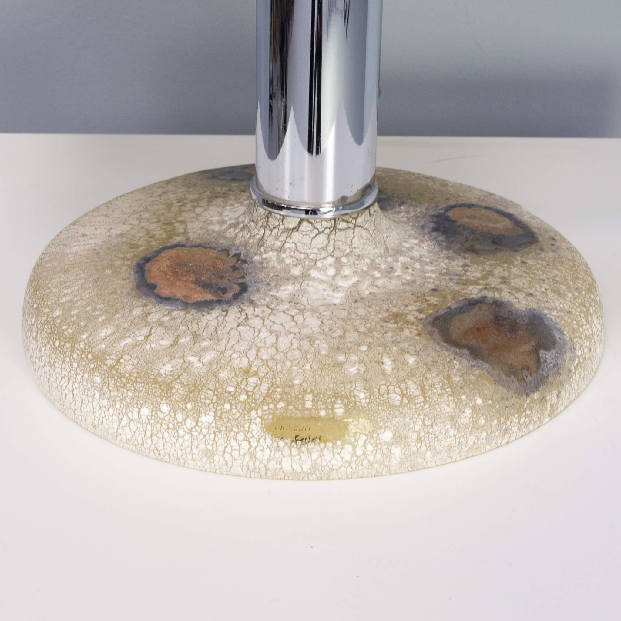 Alfredo Barbini Scavo Glass Medusa Table Lamp For Sale 1