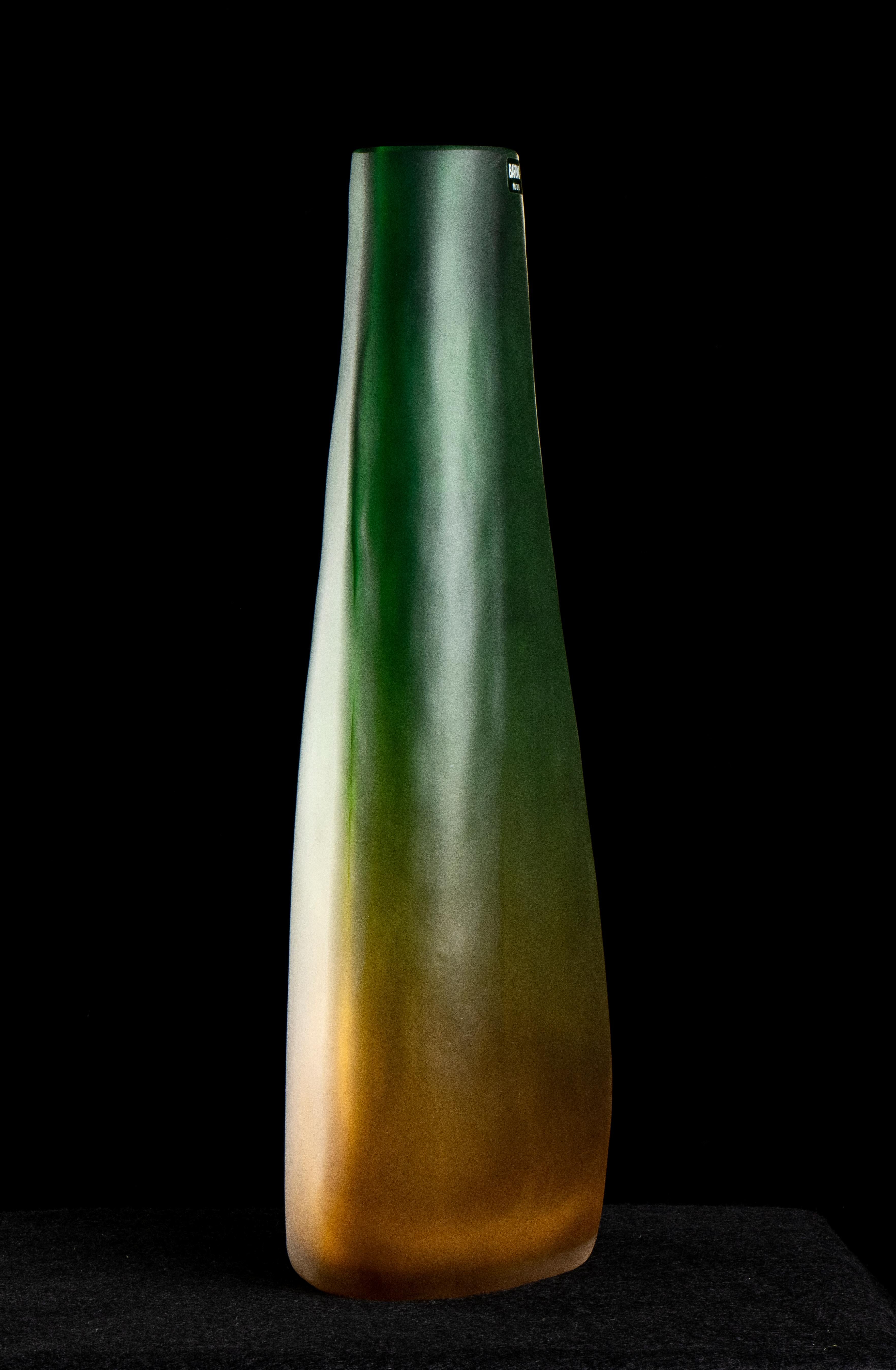 Murano Glass Sculpture Alfredo Barbini Original Label Vintage Italian 20th For Sale 7
