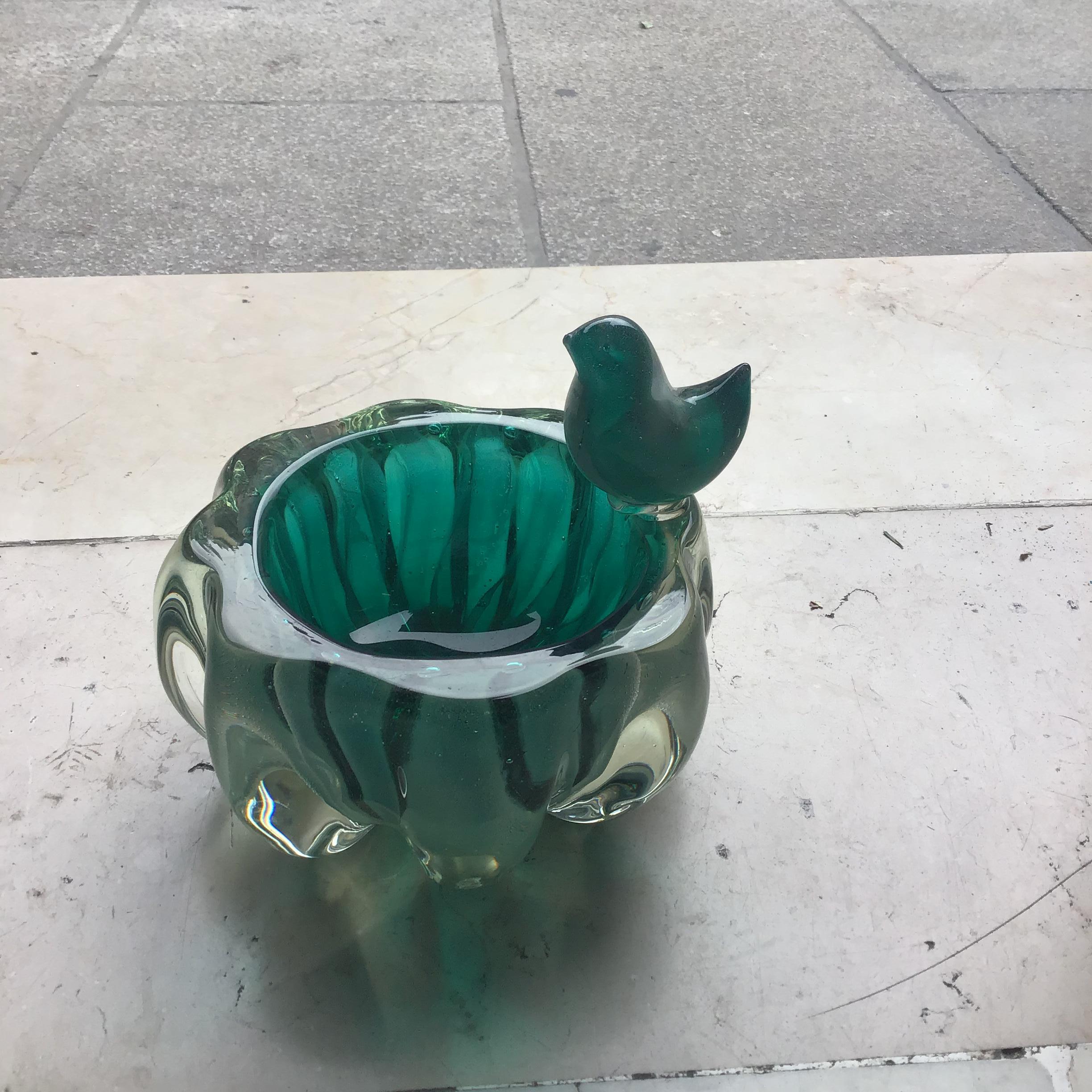 Alfredo Barbini V.A.M.S.A. Centre de table Verre de Murano 1950 Italie en vente 4