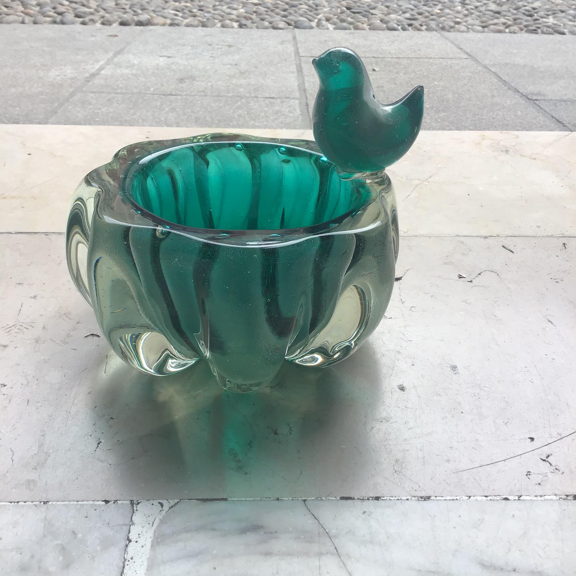 Alfredo Barbini V.A.M.S.A. Centre de table Verre de Murano 1950 Italie en vente 6