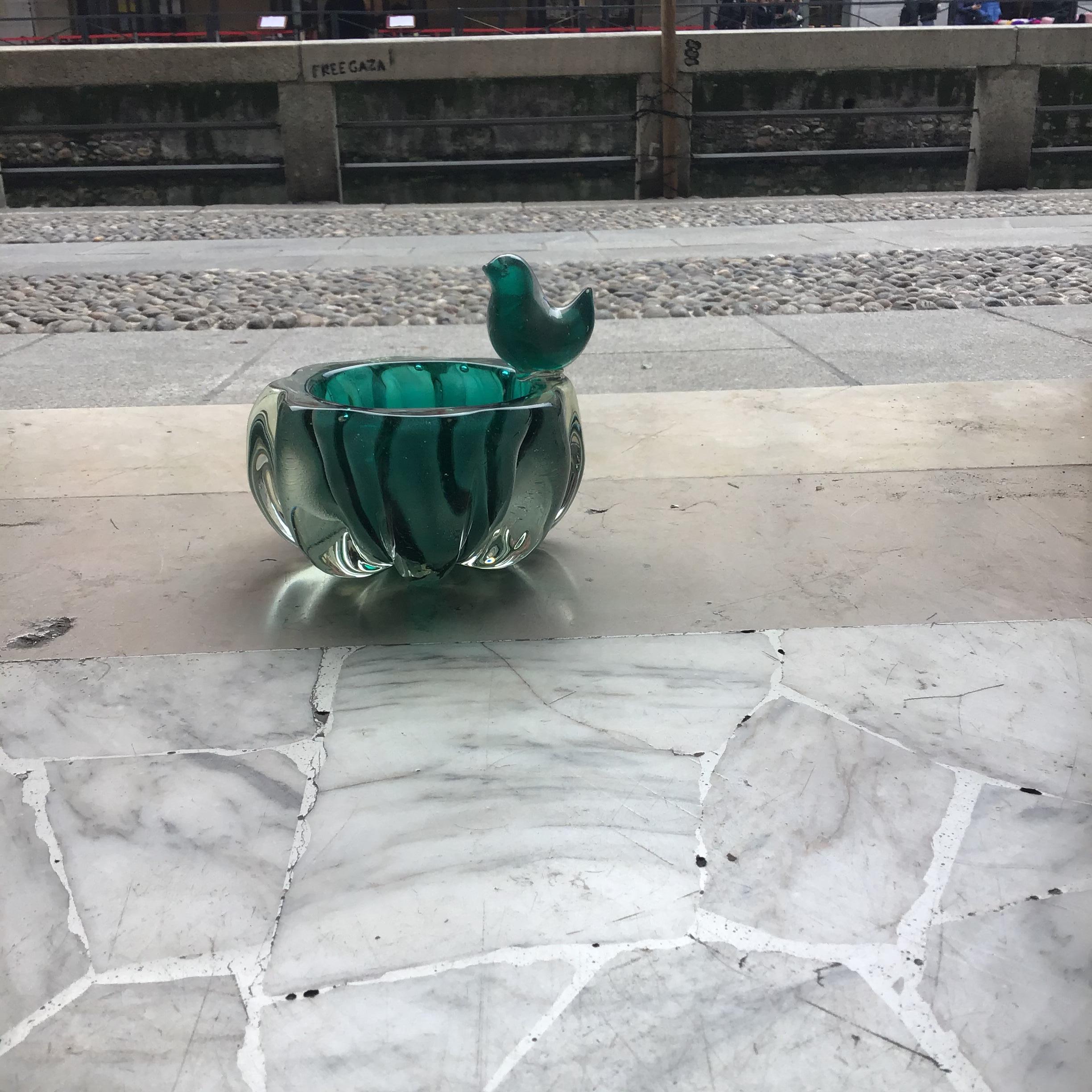 Alfredo Barbini V.A.M.S.A. Centre de table Verre de Murano 1950 Italie en vente 1