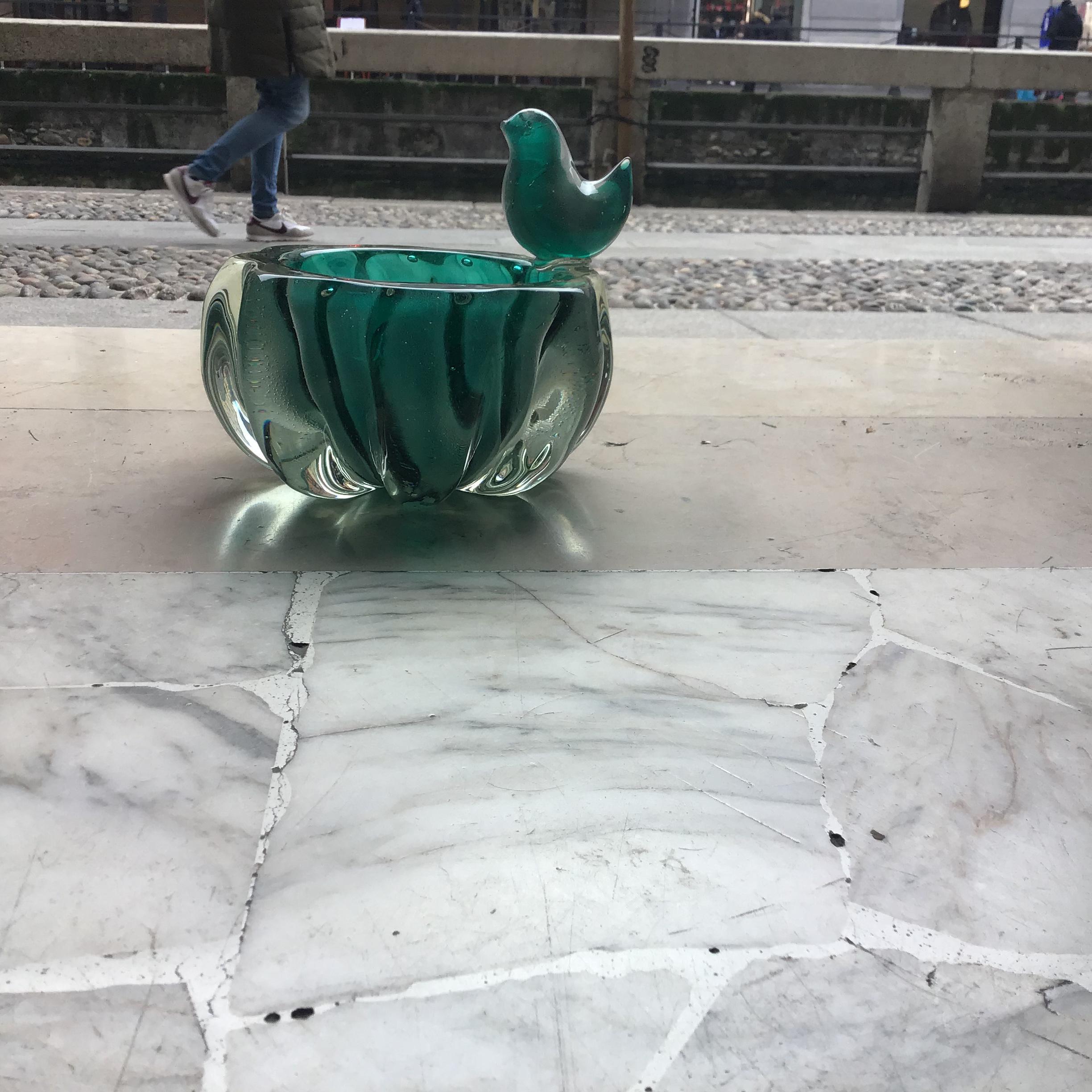 Alfredo Barbini V.A.M.S.A. Centre de table Verre de Murano 1950 Italie en vente 3