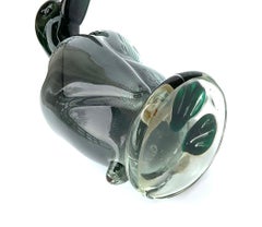 Alfredo Barbini Vamsa Pair Rare Murano Glass Duck Sculptures, circa 1930s